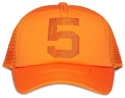 Sp5der 5 Trucker Hat Orange