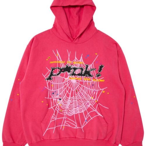 Pink Sp5der Hoodie