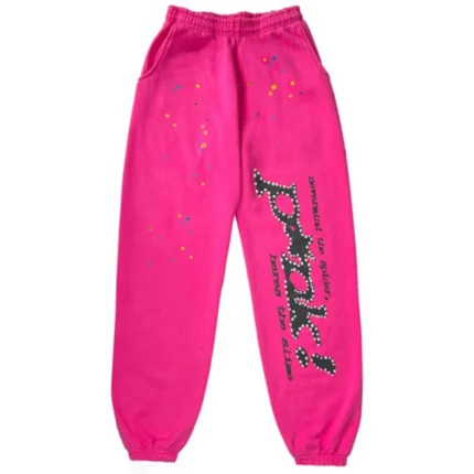 Sp5der PNK Sweatpants Pink
