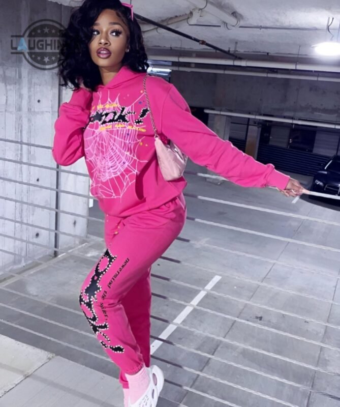 Pink Sp5der Hoodie
