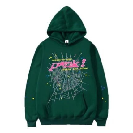 Sp5der 555555 Young Thug Green HOODIE