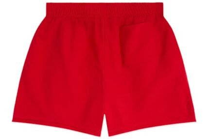 Sp5der OG Web Double Layer Short Red