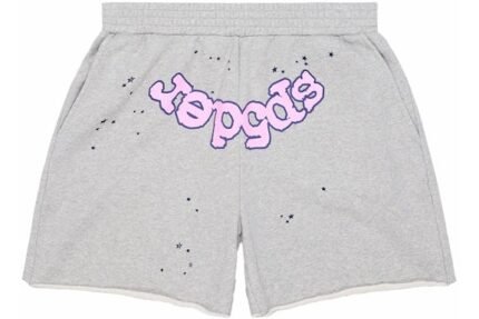 Sp5der OG Web Logo Sweat Short