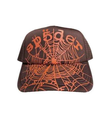 Sp5der OG Web v2 Trucker Hat Brown