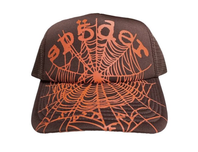 Sp5der OG Web v2 Trucker Hat Brown