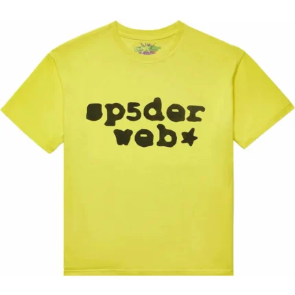 Sp5der Web Tee Yellow/Black