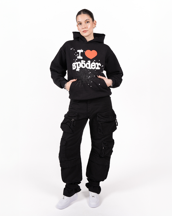 Black Sp5der Hoodie