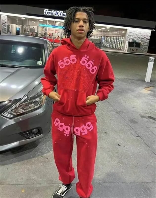 spider 555 hoodie